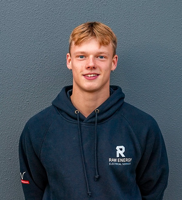  Isaac, Apprentice Electrician at Raw Energy Electrical Services 